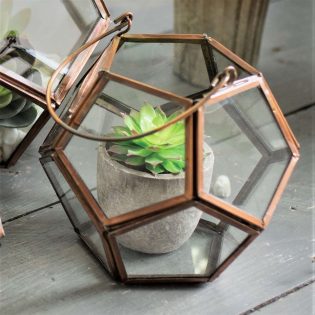 Geometric Terrarium Style Planter or Lantern