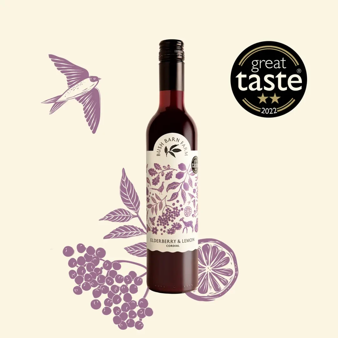 Elderberry & Lemon Cordial