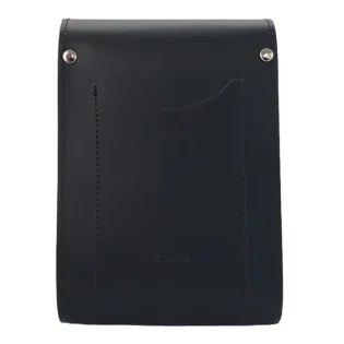 Handmade Leather Festival Phone Bag in Black by Zatchels