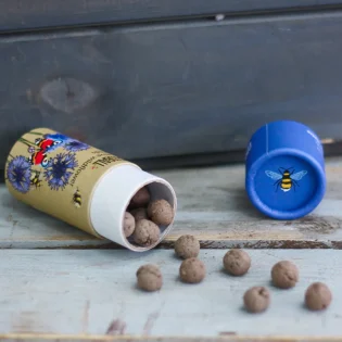 Cornflower Wildflower Tube By Seedball 3