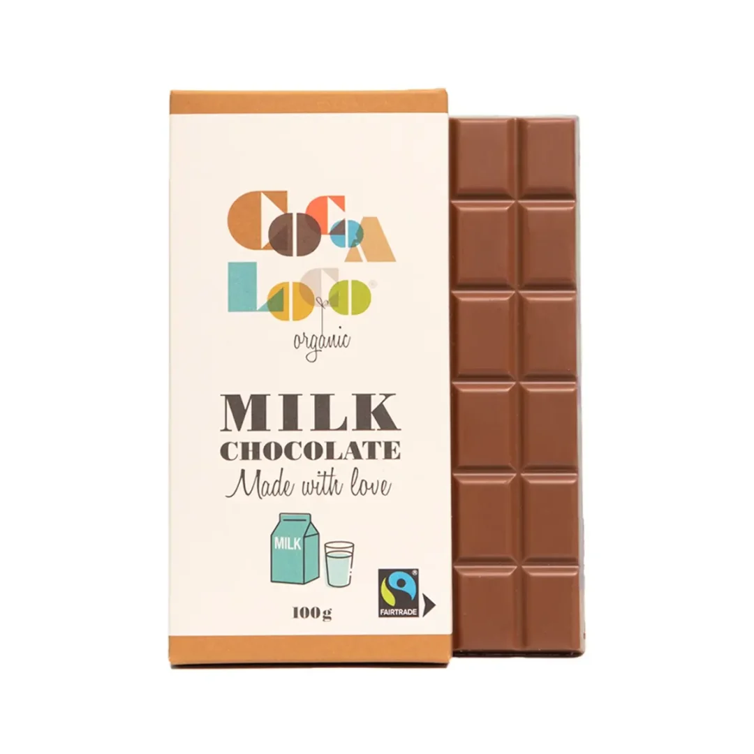 Cocoa Loco’s Milk Chocolate Bar
