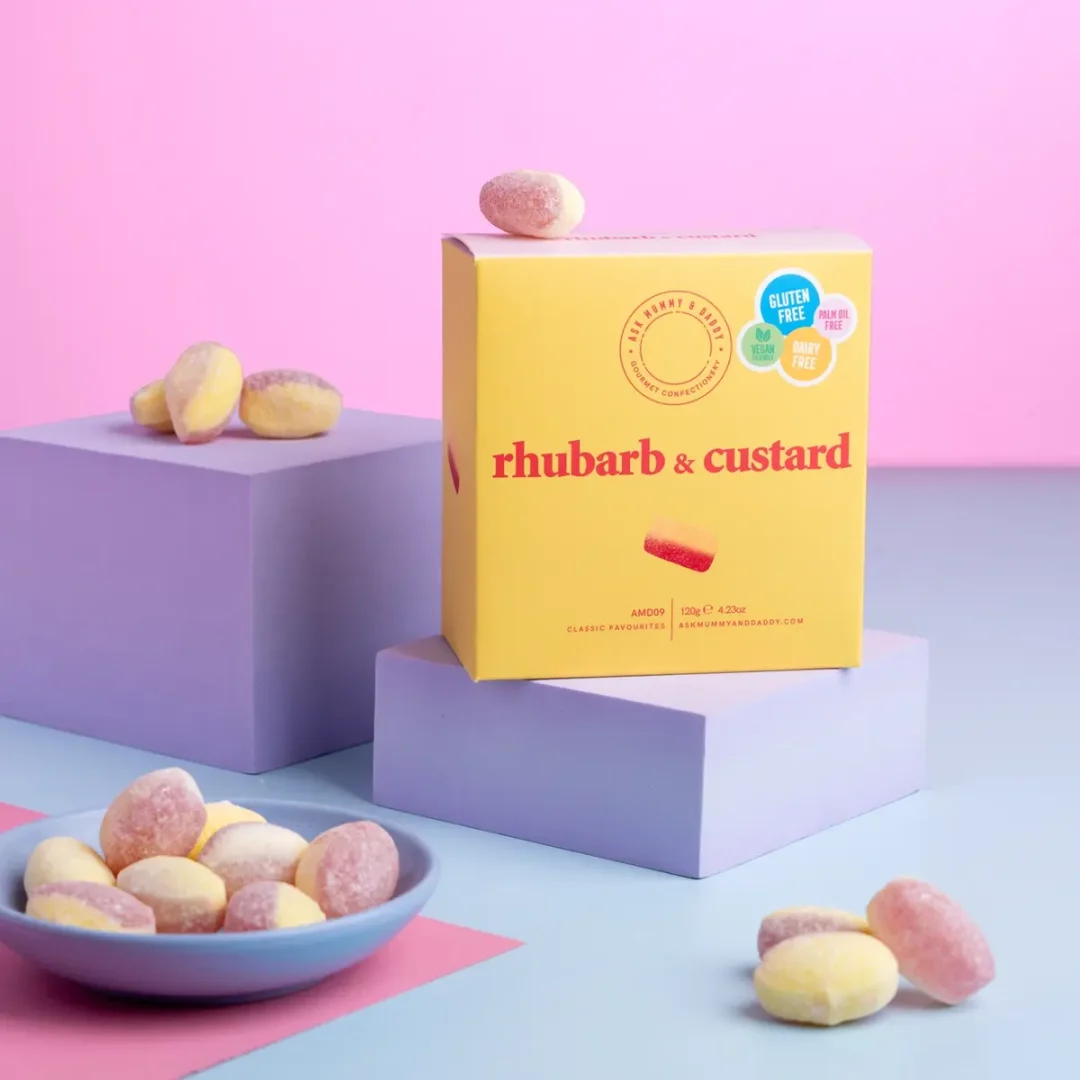 Rhubarb & Custard Sweets Gift Box