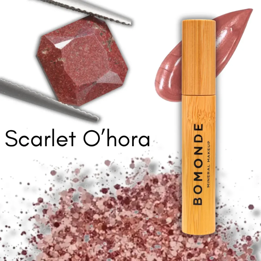 Bomonde’s Vegan Mineral Lipgloss Scarlet O'hara