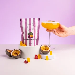 Passionfruit Martini Cocktail Gummies