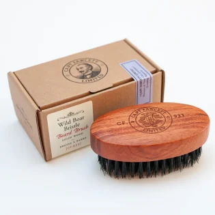 Captain Fawcett's Wild Boar Bristle Beard Brush