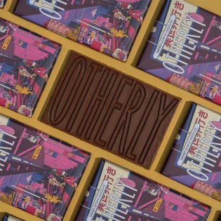 Cherry Oat Milk Chocolate Bar by Otherly