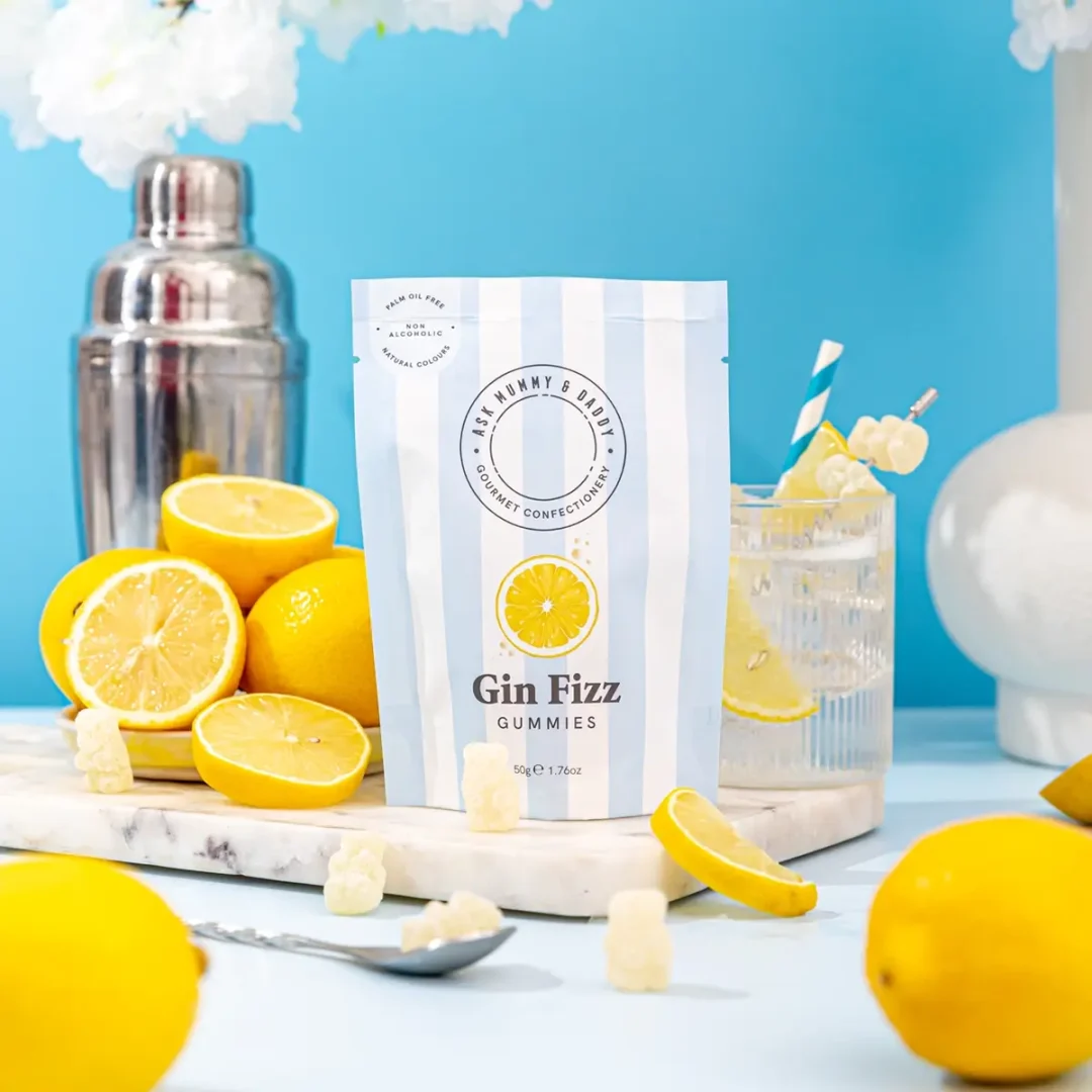 Gin Fizz Cocktail Gummies
