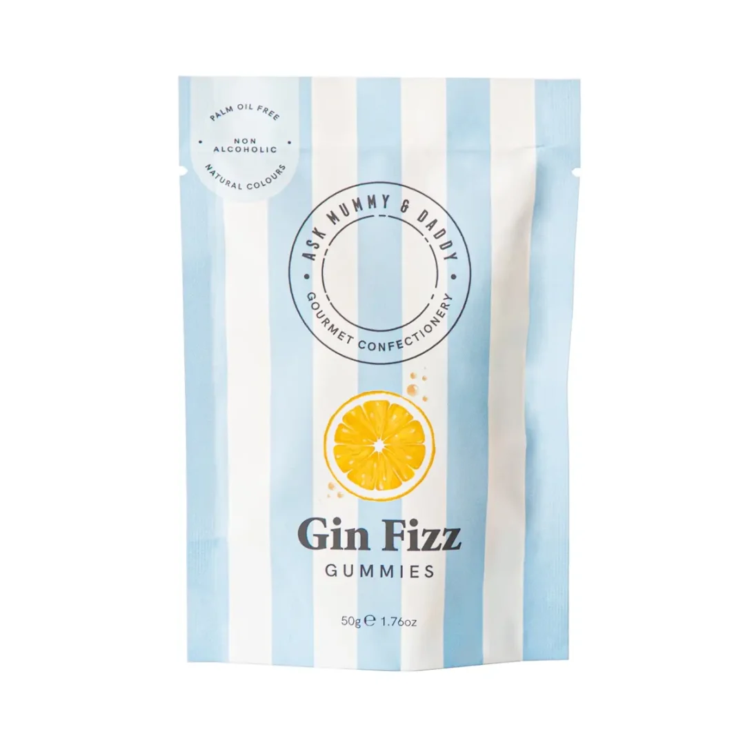 Gin Fizz Cocktail Gummies