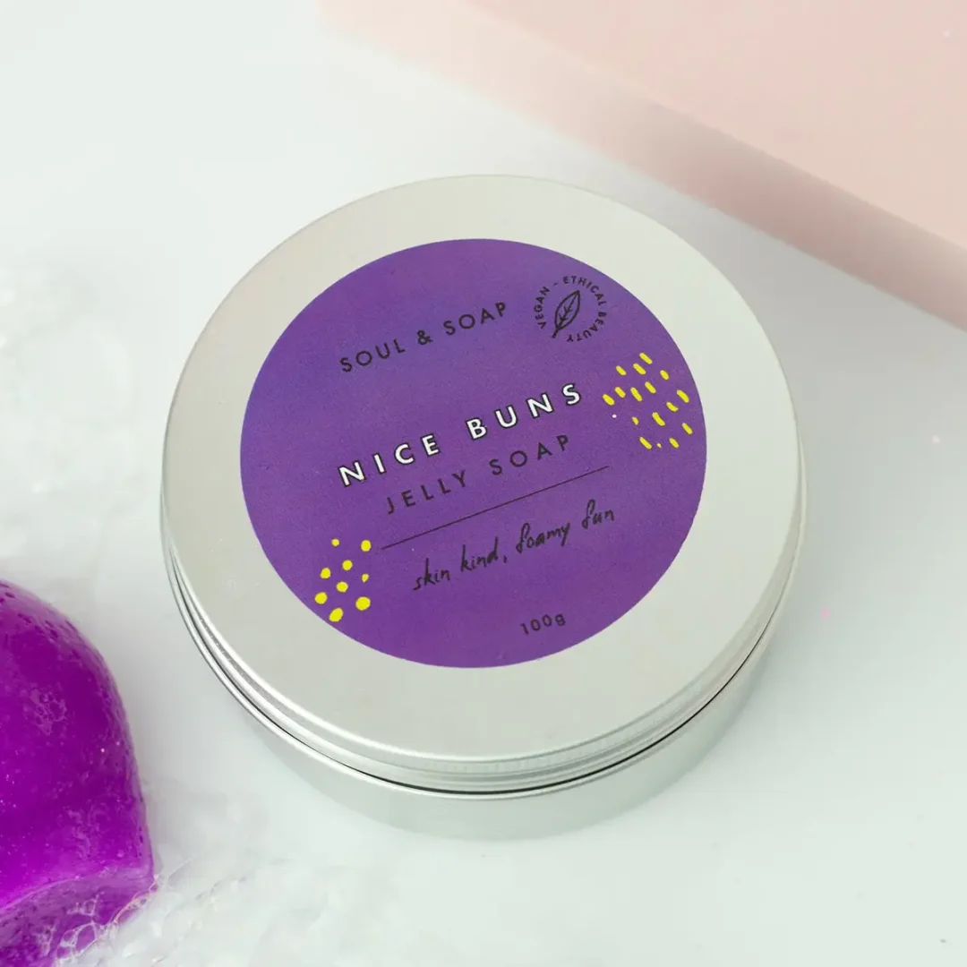 Nice Buns Jelly Soap by Soul & Soap