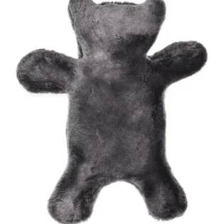 Flat Eric Papa Teddy Bear Hot Water Bottle Cover by Owen Barry
