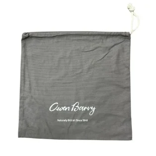 Brown Hurricane Yatton Sheepskin & Leather Shoulder Bag by Owen Barry Dustbag
