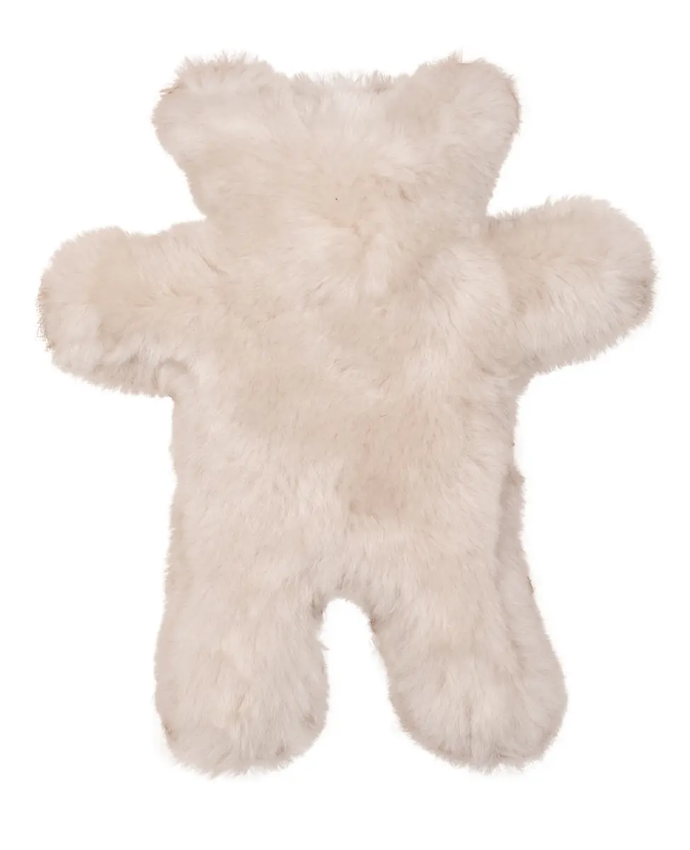 Flat Eric Jr Teddy Bear Hot Water Bottle by Owen Barry Ivory