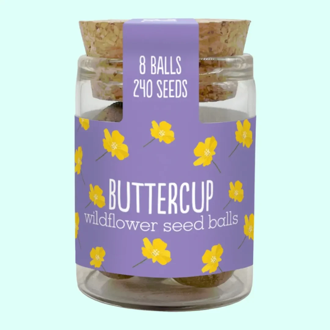 Buttercup Jar by Seedball available at Tiezori