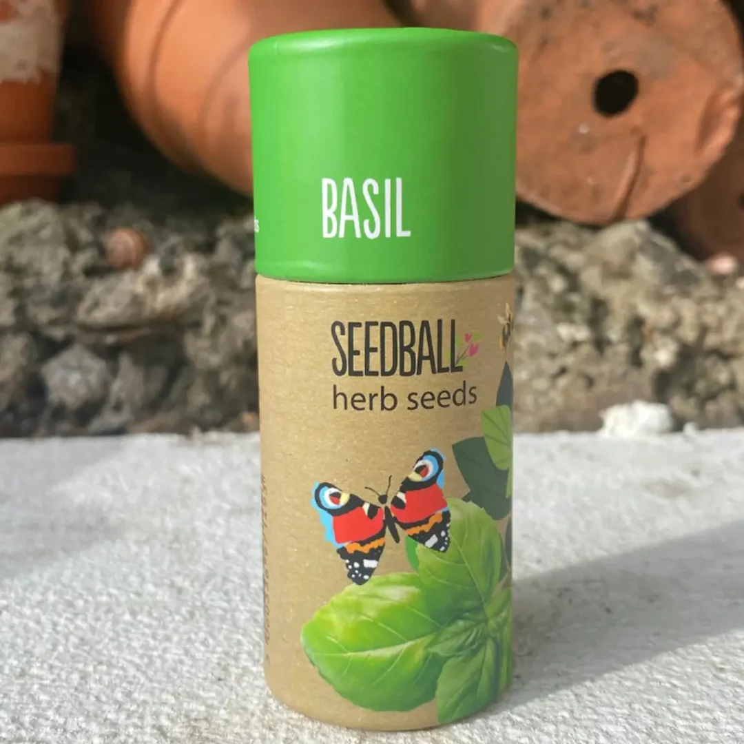 Herb Tubes by Seedball Basil