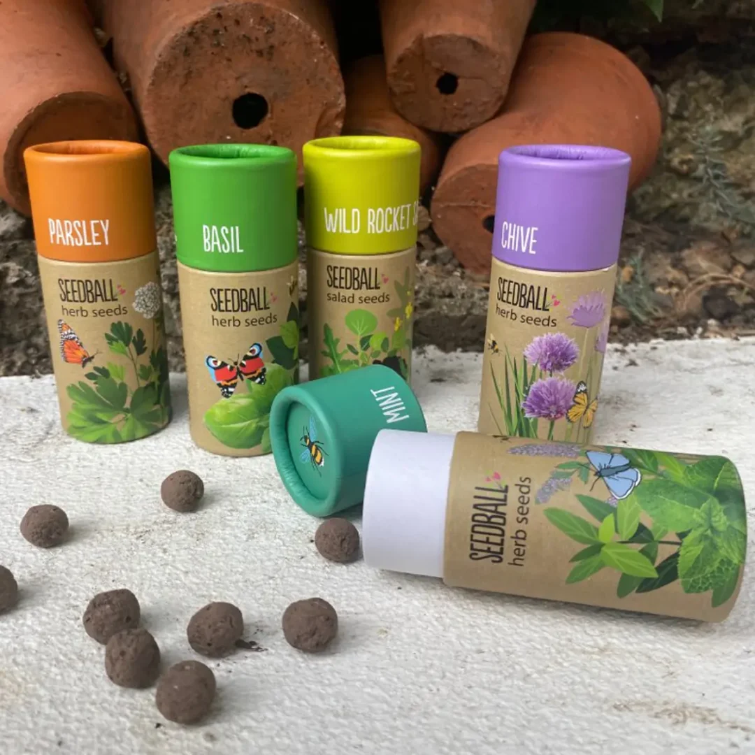 Herb Tubes by Seedball Collection