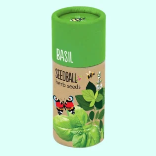 Basil Seed Tubes by Seedball available at Tiezori