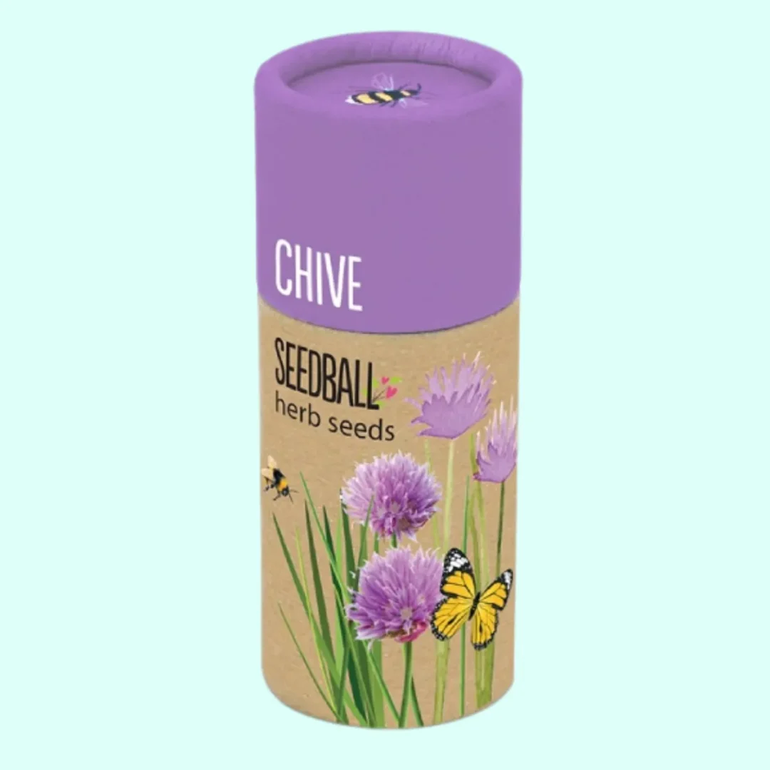 Chive Seed Tubes by Seedball available at Tiezori