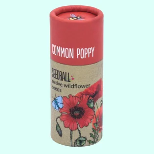 Common Poppy Seed Tubes by Seedball available at Tiezori