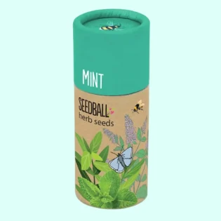 Mint Seed Tubes by Seedball available at Tiezori