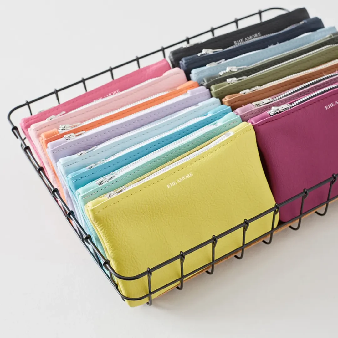 Matte Soft Leather Purses by Rhe Amore. Fashion & Accessories available at Tiezori