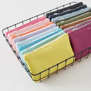 Matte Soft Leather Purses by Rhe Amore available at Tiezori