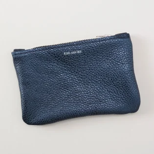 Midnight Blue Metallic Rhe Amore Purse available at Tiezori