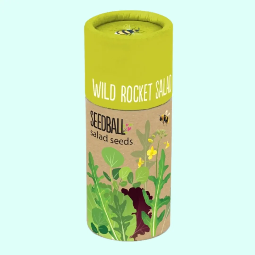 Wild Rocket Seed Tubes by Seedball available at Tiezori