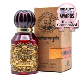 Maharajah Eau De Parfum by Captain Fawcett available at Tiezori - Box Bottle