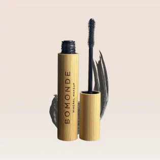 Black Mineral Mascara by Bomonde available at Tiezori